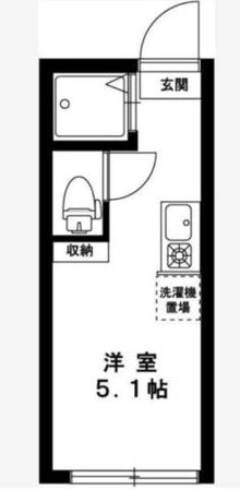 中野坂上駅 徒歩3分 1階の物件間取画像